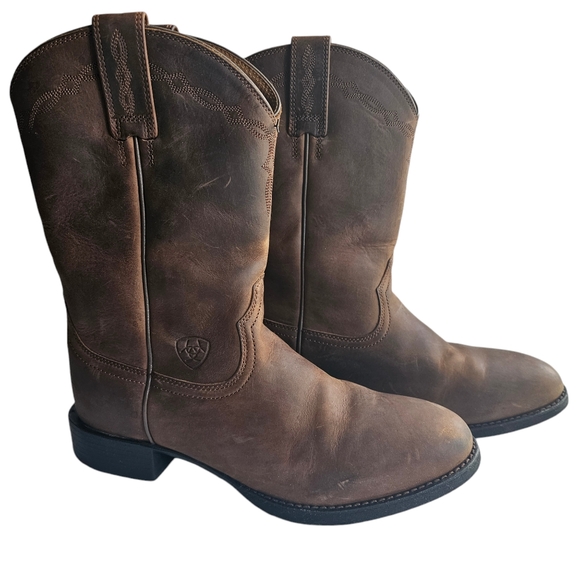 Ariat Mens Heritage Roper Western Boots‎ Size 7D main image 4